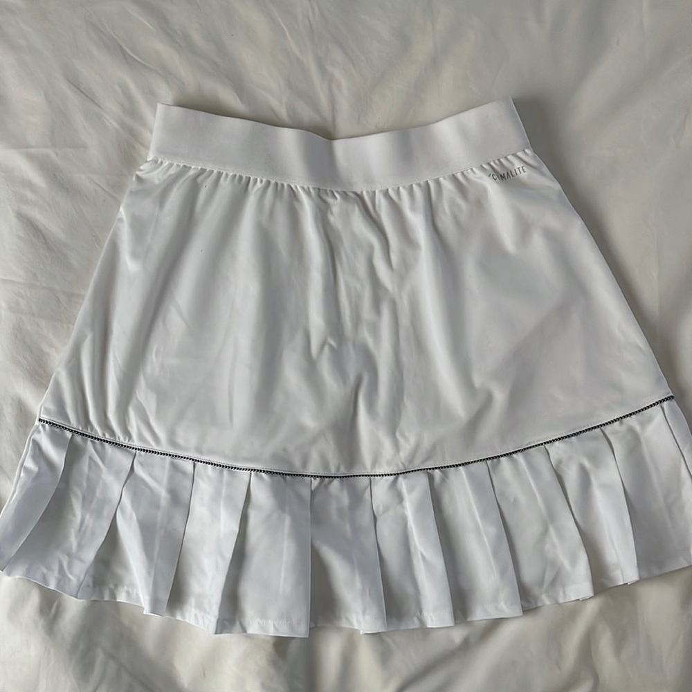 Adidas white tennis skirt